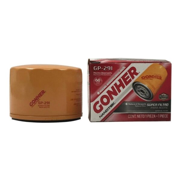 GP291, FILTRO ACEITE - NISSAN PLATINA 1.6 L4 2002 2010