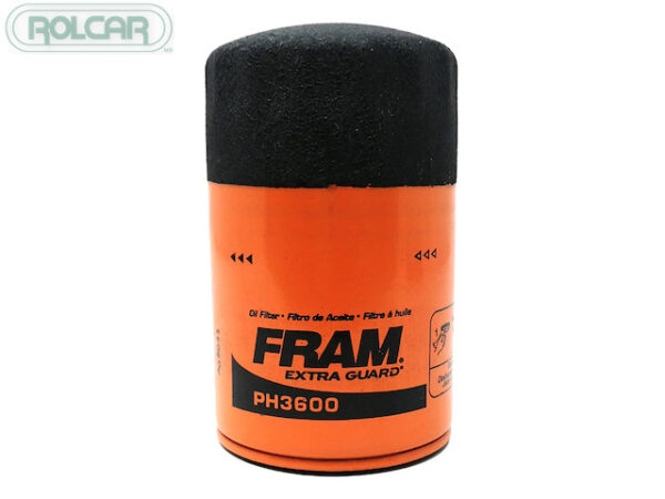 PH-3600=GP3600, FILTRO ACEITE MOTOR FORD FIESTA 1.6 L L4 1998 1999 1 PIEZA