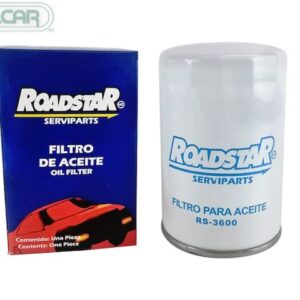 RS-3600=GP3600, FILTRO ACEITE MOTOR FORD FIESTA 1.6 L L4 1998 1999 1 PIEZA
